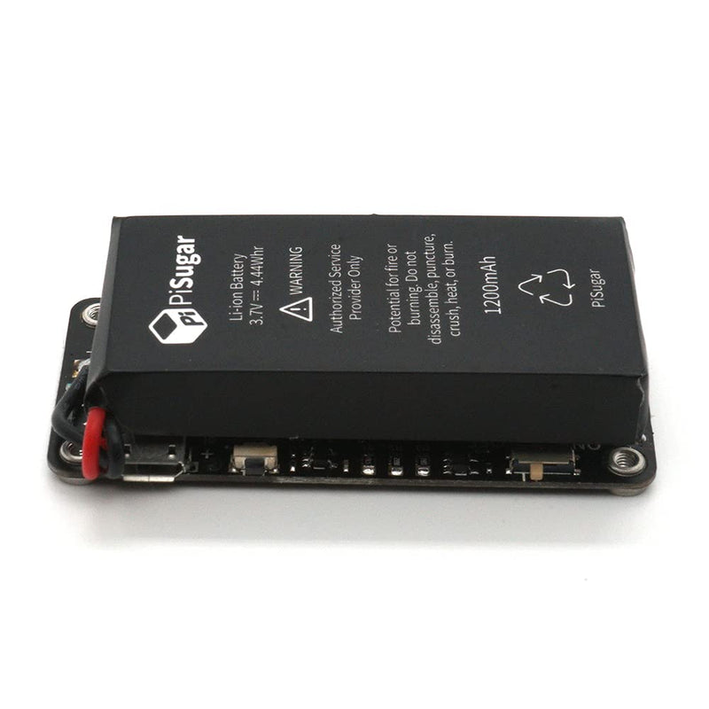  [AUSTRALIA] - Pisugar S Portable 1200 mAh UPS Lithium Battery Pwnagotchi Power Module Power Supply for Raspberry Pi-Zero W/WH Model Accessories handhold(Not Include Raspberry Pi)