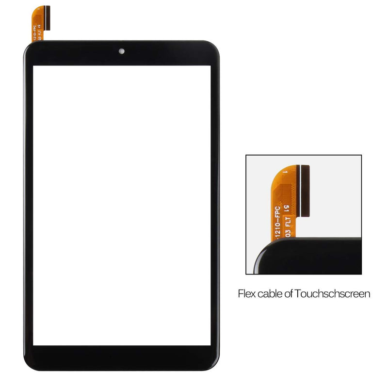 for ONN surf 8" Tablet Gen 2 100011885 2APUQW829 Touch Screen Digitizer - LeoForward Australia