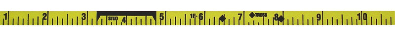 ProTape 3/8" x 50' Auto-Rewind Tape Measure w/ Nylon Coated Blade 45622 (950B) 8ths & 8ths by US Tape 50ft - LeoForward Australia