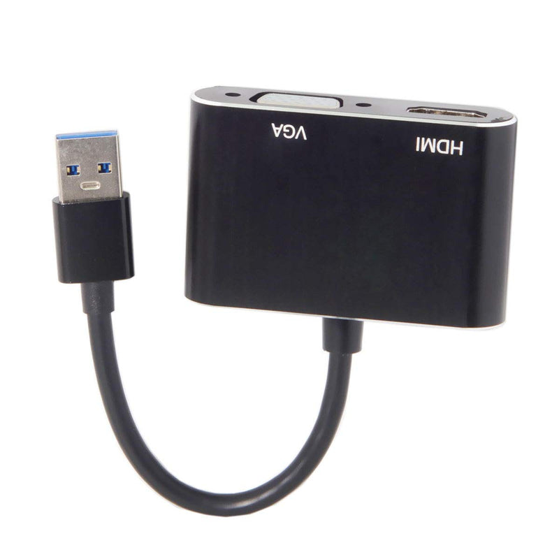  [AUSTRALIA] - CY USB 3.0 2.0 to HDMI VGA HDTV Adapter Cable External Graphics Card for Windows Laptop