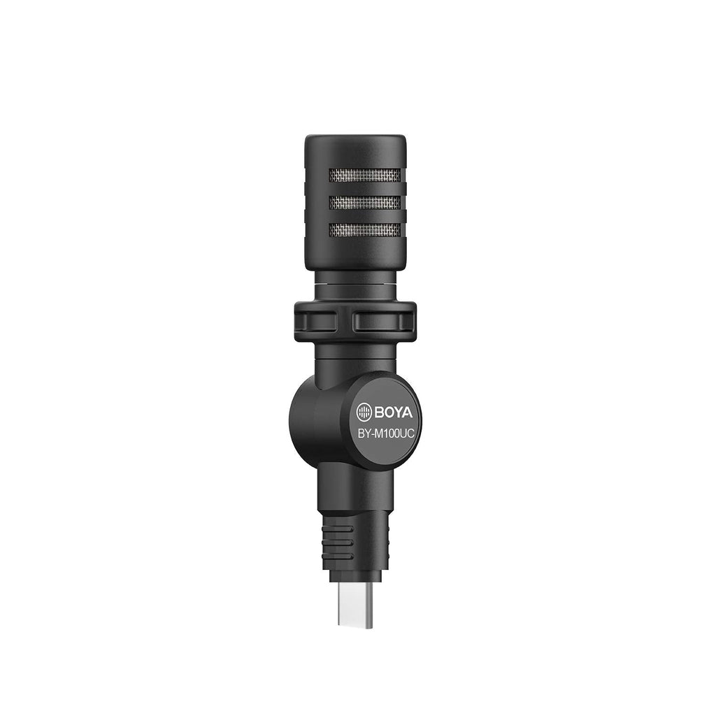  [AUSTRALIA] - BOYA BY-M100UC Miniature Plug&Play Omnidirectional Condenser Microphone for Android Samsung Huawei Devices