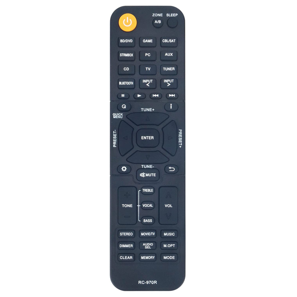  [AUSTRALIA] - RC-970R RC970R Replacement Remote Control Supports for Onkyo AV Receiver Home Theater System HT-S3910 TX-SR494 TX-SR393 HT-R398 HTP-398 HT-S5915