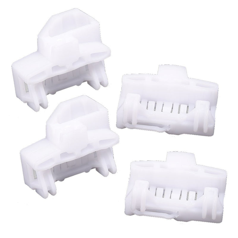 QKPARTS Window Regulator Repair Clips Front Left Right Driver Passenger Side for Pontiac VW Passat for Audi A4 2xR 2XL - LeoForward Australia