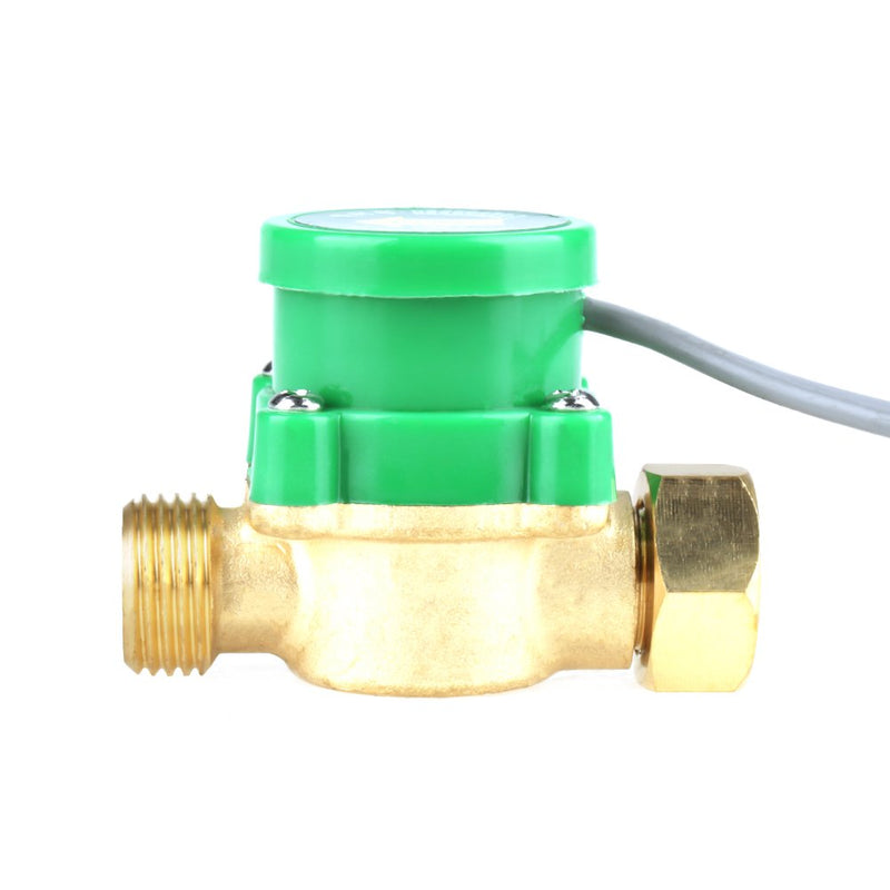  [AUSTRALIA] - HT-120 AC220V 1A Thread Water Pump Switch Flow Sensor for Shower Water Heater (G1/2"-1/2")