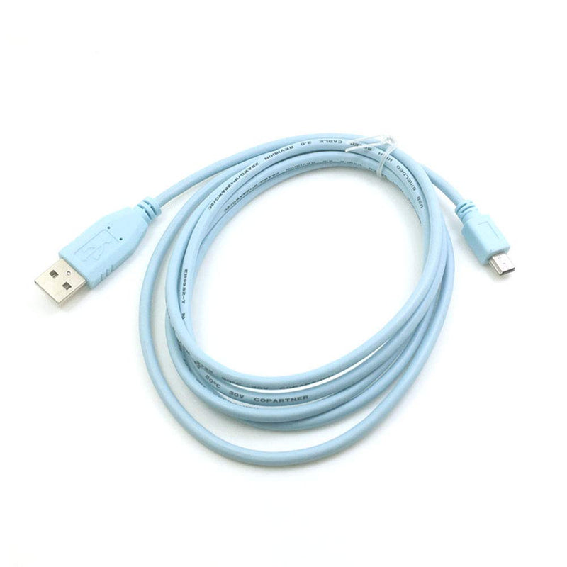  [AUSTRALIA] - 6FT USB to Mini USB Routers & Switches Cable Network Routers USB Console Cable CAB-Console-USB Compatible Cisco 1900,2900 and 3900 Series Routers,2960,3750,and 3750-X Catalyst Series Switches