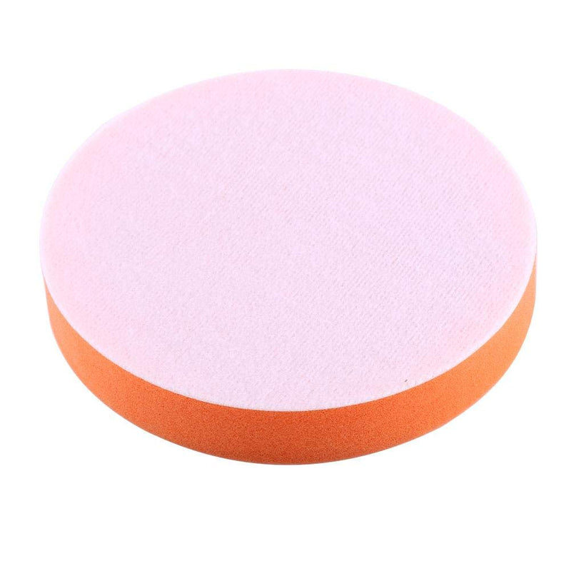  [AUSTRALIA] - Car Polishing Pads, 10Pcs 6"(150mm) Sponge Polishing Buffing Waxing Pad Kit Tool For Car Polisher Buffer Orange