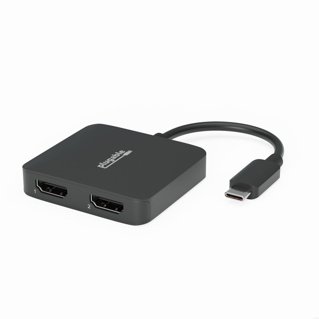  [AUSTRALIA] - Plugable USB C to HDMI Adapter for Dual Monitors, 4K 60Hz USB C Hub for Windows and Chromebook, Driverless