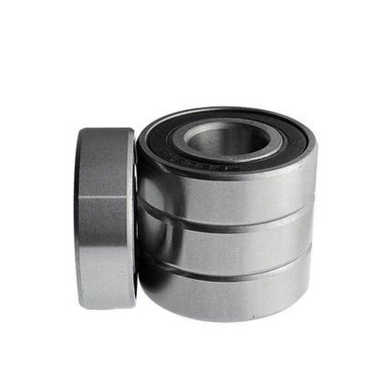  [AUSTRALIA] - 2Pcs 6203 Non-Standard Bearing Rubber Sealed 17x42x12mm 6203A/42-2RS Ball Bearing for CNC,Motors,Machinery