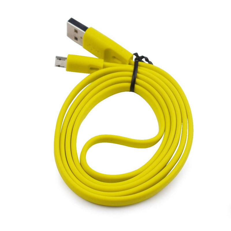  [AUSTRALIA] - Asobilor UE Boom Speaker Charging Cable, Fast Charger Cord Compatible with Logitech UE Boom Boom 3 Boom 2 Megaboom Miniboom Mobileboombox Roll 2 Speaker (Yellow) Yellow