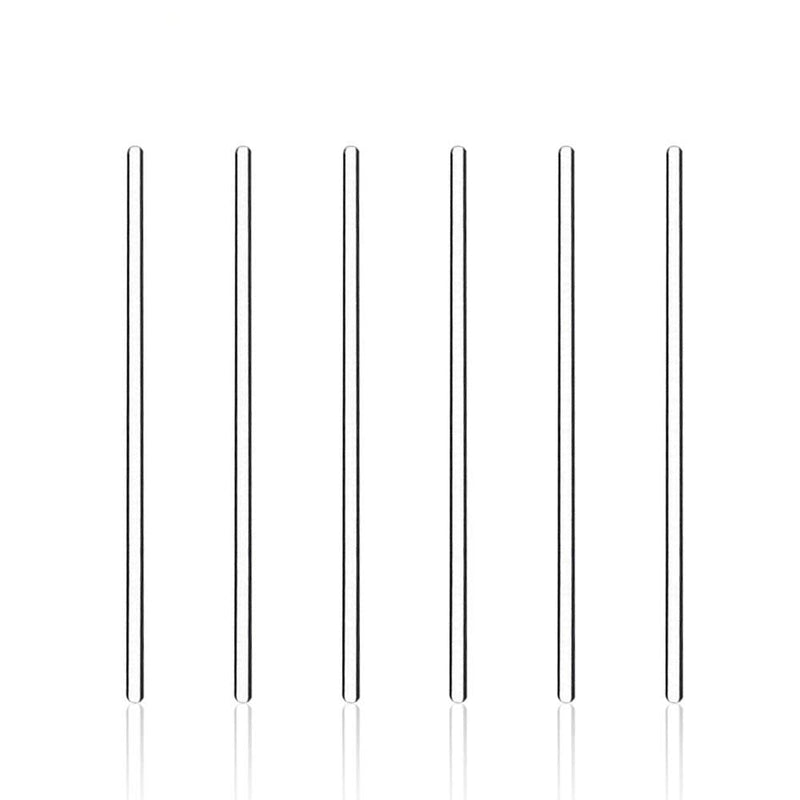  [AUSTRALIA] - ULAB Scientific Glass Stirring Rods, Length 300mm, Dia.5mm, Glass Material, Pack of 6, UMP1002