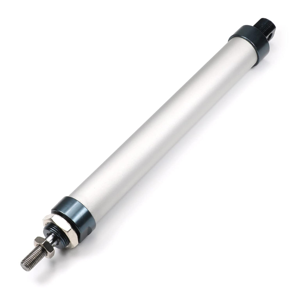  [AUSTRALIA] - Othmro 1Pcs Air Cylinder MAL25 x 175, (25mm/0.98" Bore 175mm/6.9" Stroke Double Action Air Cylinder, 1/8PT Single Rod Double Acting Aluminium Alloy Penumatic Quick Fitting Mini Air Cylinder