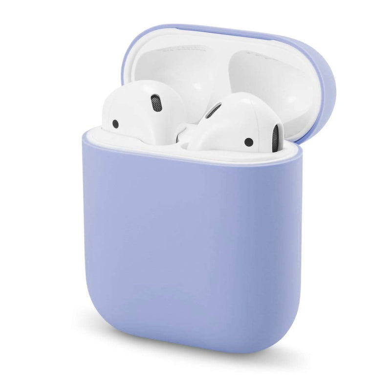  [AUSTRALIA] - ZLZB AirPods Case, Airpods Accessories,AirPods Case Protection No Keychain,Airpods Silicon Case,Ultra-Thin Soft Airpods Cover Skin Compatible with Airpods 1 & AirPods 2(Sky Blue) Sky Blue