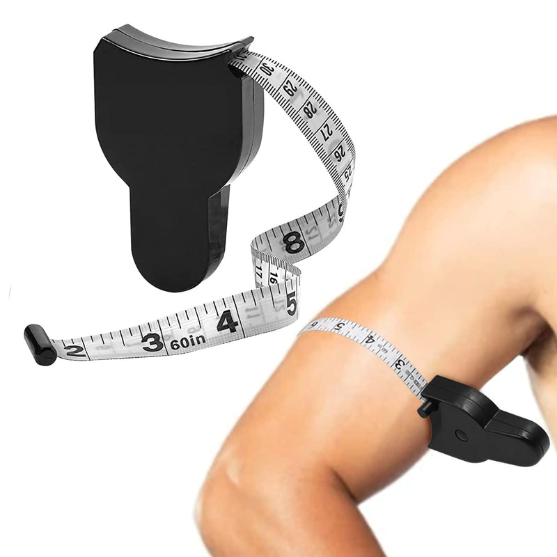  [AUSTRALIA] - 3PCS Retractable Body Measuring Tape Weight Loss Inch/cm, Soft Ruler and Automatic Measuring Tape for Body Cloth Men and Women