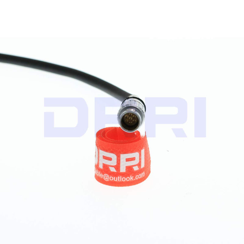  [AUSTRALIA] - DRRI High Flex 1B PHG 7pin Female to FGG 7pin Male Microphone Extension Cable for Norsonic Equipment 3M