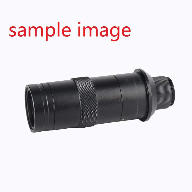  [AUSTRALIA] - 2X Auxiliary Objective Barlow Lens Double Magnification for 100X/120X/150X Zoom Monocular Zoom C-Mount Adapter