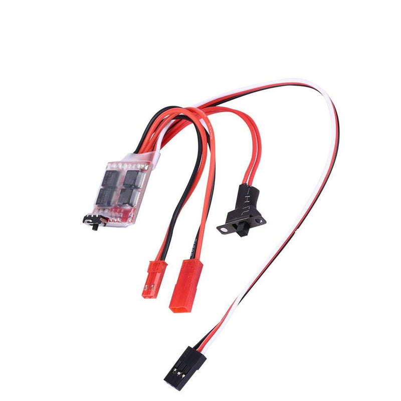  [AUSTRALIA] - Brushed ESC, 20A RC ESC Brushed Motor Speed Controller with Brake for RC Car Boat Tank