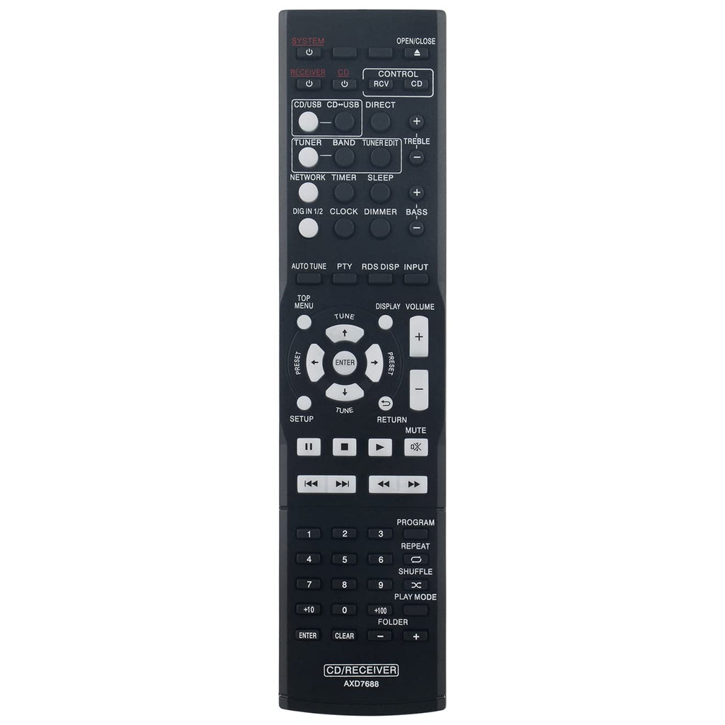  [AUSTRALIA] - AXD7688 Audio Video Remote Control Replacement fit for Pioneer AV Receiver XC-P01 XC-P01DAB