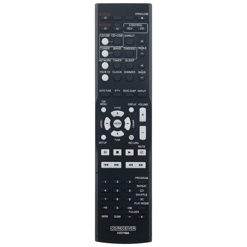  [AUSTRALIA] - AXD7688 Audio Video Remote Control Replacement fit for Pioneer AV Receiver XC-P01 XC-P01DAB