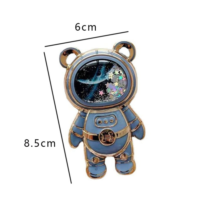  [AUSTRALIA] - 3Pcs Bracket Cute Cartoon Desktop Foldable Stand Accessories 3D Anime Astronaut Phone Holder Stand Holder