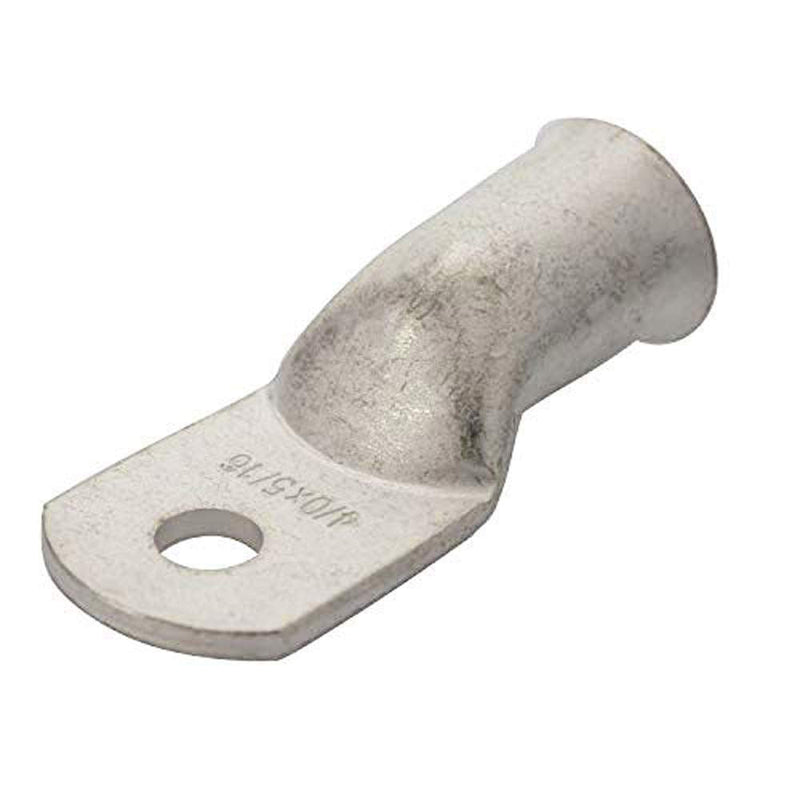  [AUSTRALIA] - 10PCS Heavy Duty Tinned Copper Wire Lugs 4/0 AWG Battery Cable Ends Tubular Bare Copper Eyelets Ring Terminal Connectors Marine Grade Wire Lugs Connectors (4/0 AWG -5/16''Ring/Eye) 4/0 AWG - 5/16''Ring