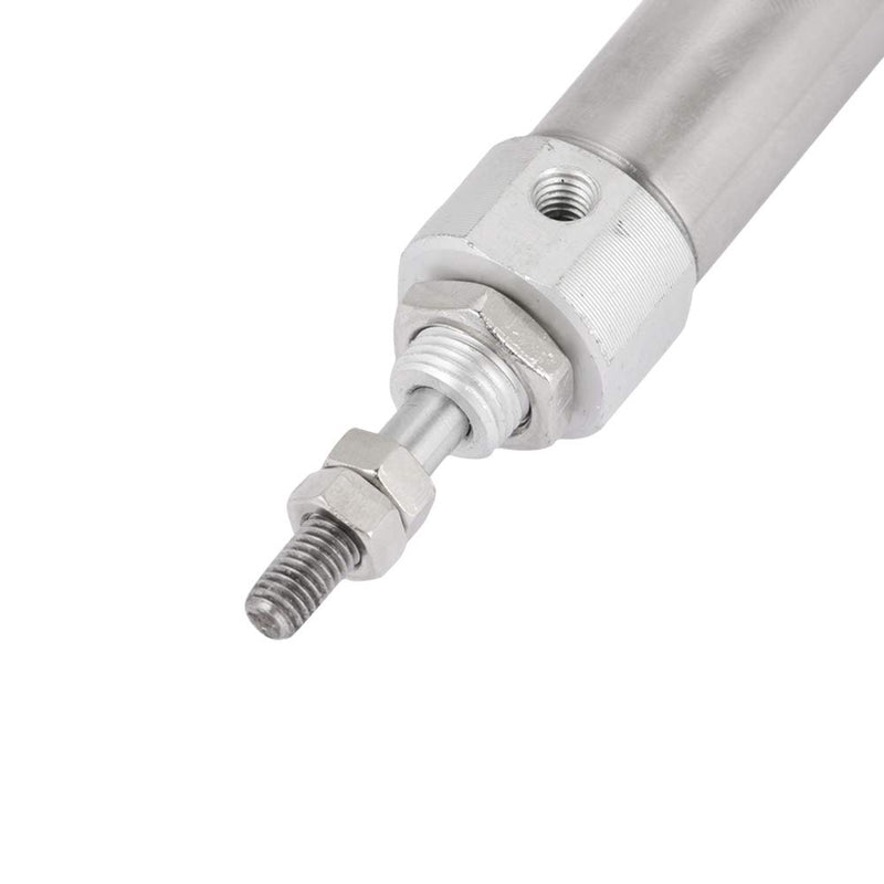 Pneumatic Air Cylinder CDJ2D16-125B 16mm Diameter 125mm Stroke Double-Acting Stainless Steel Air 2 Hydraulic Cylinder M5x0.8 - LeoForward Australia