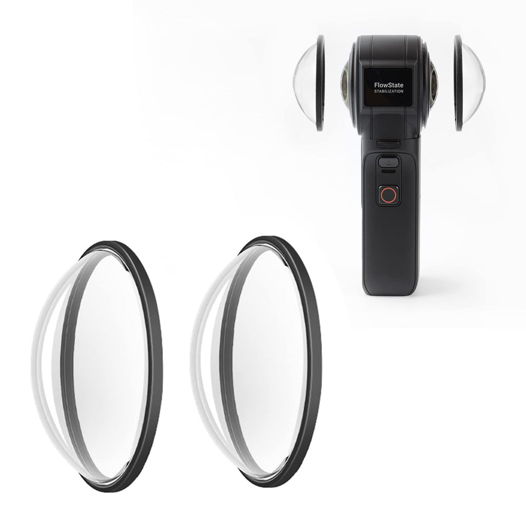 [AUSTRALIA] - Protector Lens Guards for Insta360 ONE RS 1-Inch 360 Edition，with Silicone Lens Cover