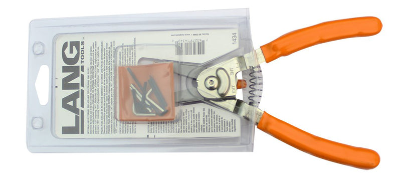  [AUSTRALIA] - Lang Tools 1434 Internal/External Quick Switch Retaining Ring Pliers and Tip Kit