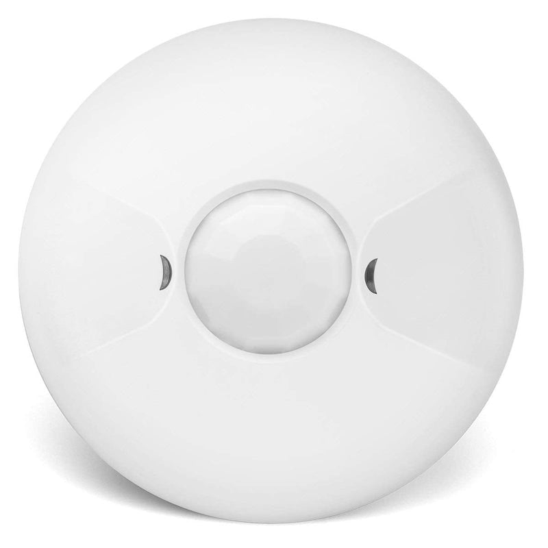  [AUSTRALIA] - ENERLITES Low Voltage Ceiling Sensor Pir Occupancy Motion Detector, 360° Field of View, 1200 Sq Ft Coverage, Commercial/Industrial Grade, MPC-50L, White