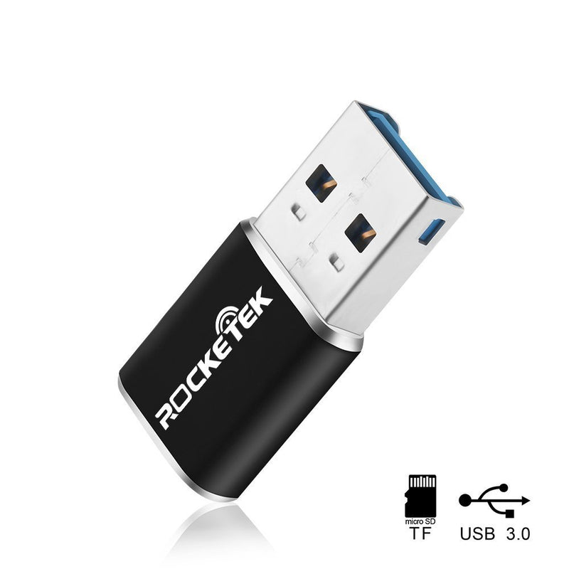 Rocketek Aluminum USB 3.0 Portable Memory Card Reader Adapter for Micro SD Card/TF Card Reader Adapter - LeoForward Australia