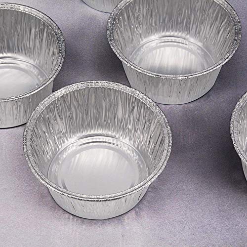  [AUSTRALIA] - cake decorating tools，tinfoil，baking tools and accessories，baking supplies，Convenient and quick disposable tin foil cups, 50 pcs.