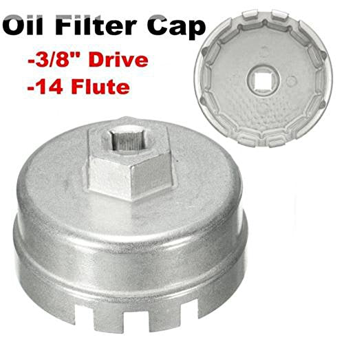  [AUSTRALIA] - Oil Filter Wrench Cap Housing Tool Remover 14 Flutes Universal For TOYOTA