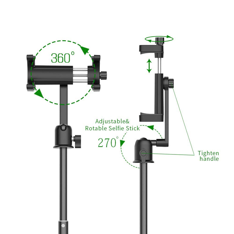  [AUSTRALIA] - Smatree Cellphone Selfie Stick Compatible for iPhone 13 12 11 pro Xs Max Xr X 8Plus 7, Android, Samsung Galaxy S22 S21 and More. NOT Tripod