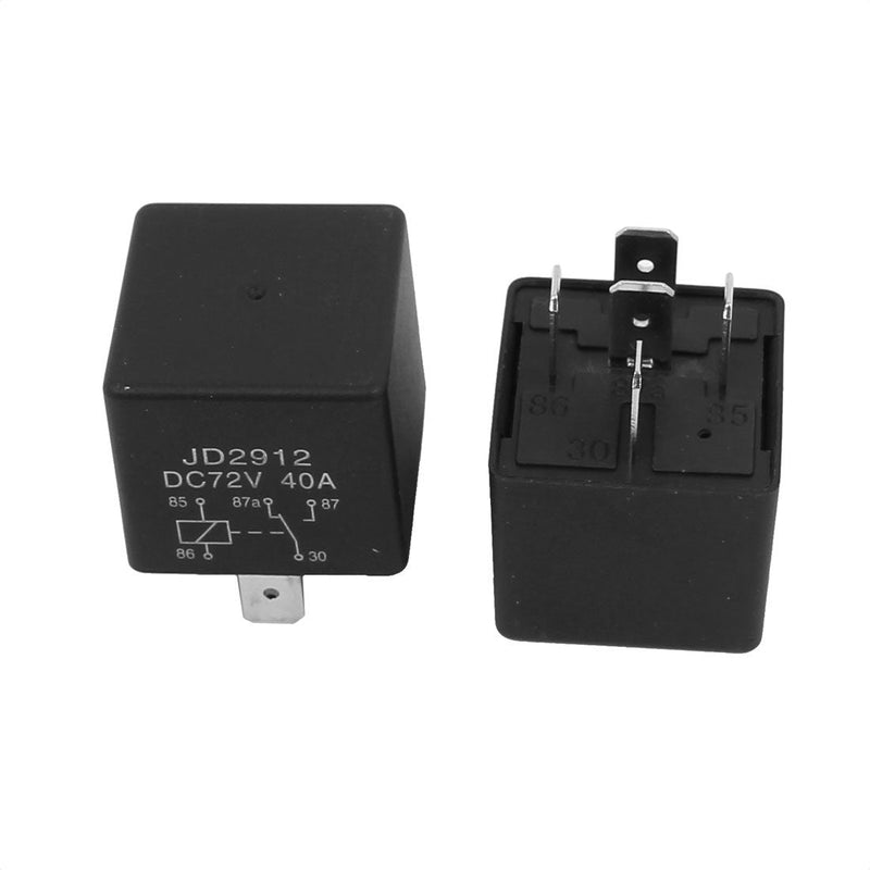  [AUSTRALIA] - uxcell JD2912 DC 72V Coil 40A 5 Pins SPDT Security Power Relay 5pcs