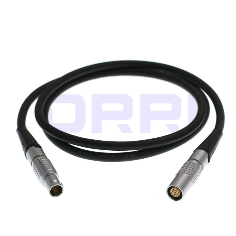  [AUSTRALIA] - DRRI High Flex 1B PHG 7pin Female to FGG 7pin Male Microphone Extension Cable for Norsonic Equipment 3M