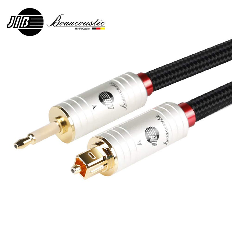  [AUSTRALIA] - JIB Boaacoustic Mini Toslink to Toslink Optical Digital Audio Cable - 2M 2 Meter