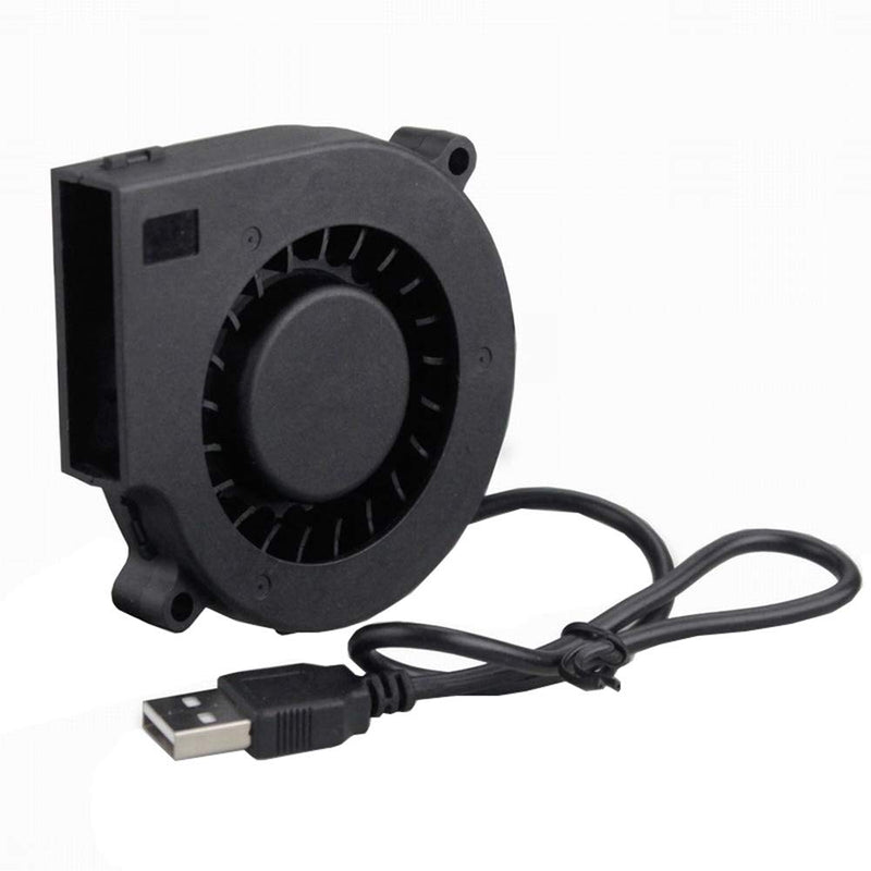  [AUSTRALIA] - Wathai 75mm x 15mm Radial Fan 5V USB DC Brushless Turbo Cooling Blower Fan