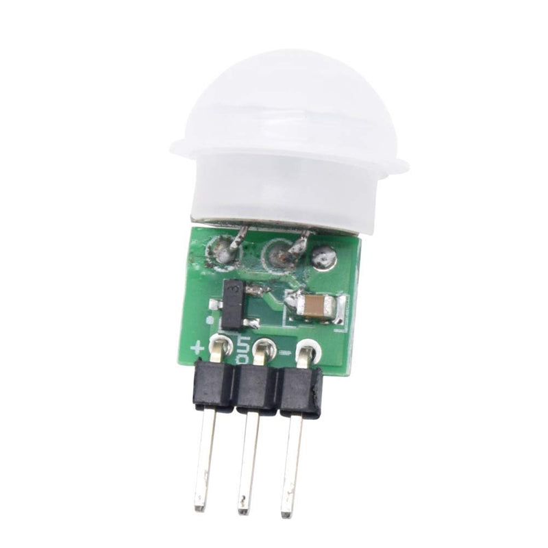  [AUSTRALIA] - HiLetgo 3pcs AM312 Mini Pyroelectric PIR Human Sensor Module PIR Infrared IR Sensor Body Manual Motion Infrared IR Detector