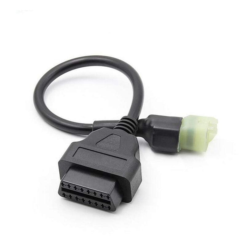 eMoto Universal OBD2 Motorcycle Diagnostic Adapter Cable OBDII Motorcycles Fault Detection Parts for Honda Motorbikes (4 Pin to 16 Pin) - LeoForward Australia