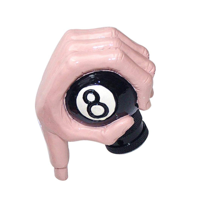 [AUSTRALIA] - WYF Universal Shift Knob Ghost Claw Hand Skull Gear Stick Black 8 Ball Shifter Knob for Most Manual or Automatic Gear Without Button (Light Pink) Light pink