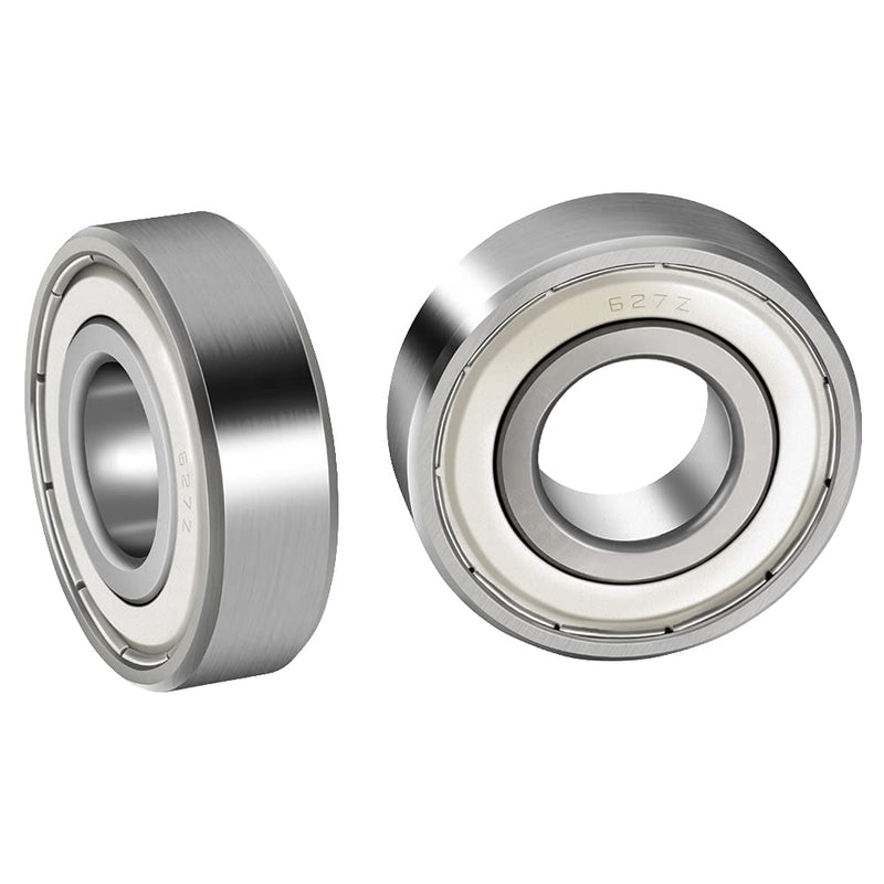  [AUSTRALIA] - 627-ZZ Deep Groove Ball Bearing 7mm x 22mm x 7mm Double Shielded Deep Groove Bearings, Chrome Steel, 20 PCS 627-ZZ 7mmx22mmx7mm (20 PCS)