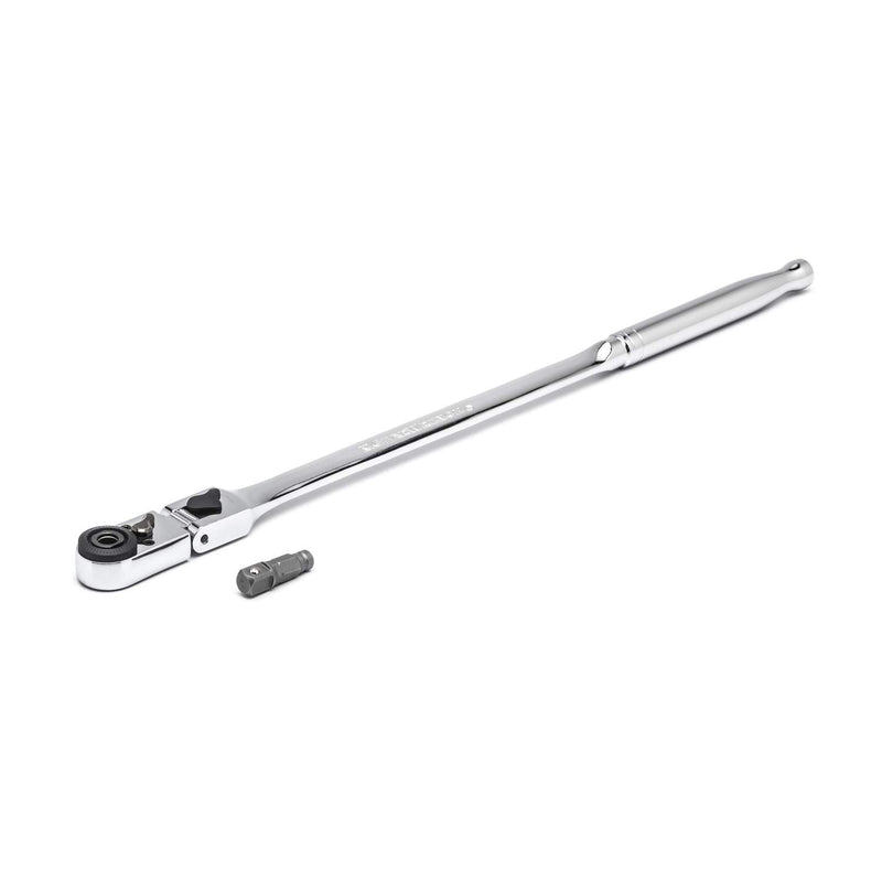  [AUSTRALIA] - GEARWRENCH 1/4" Drive 72 Tooth Quick Release Locking Flex Slim Head Ratchet, 12" - 81030