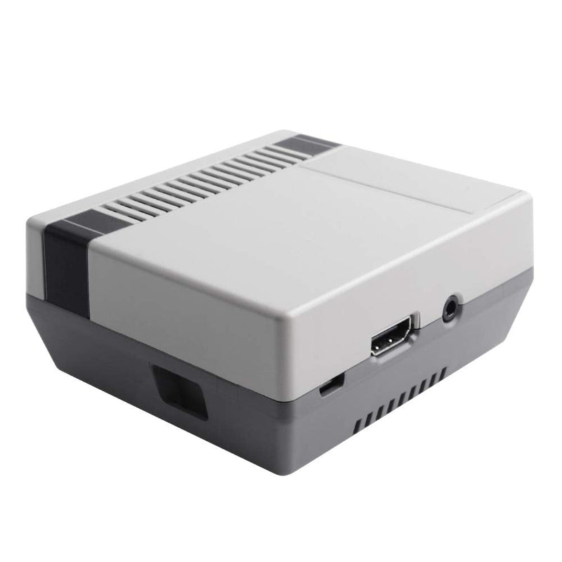  [AUSTRALIA] - GeeekPi Raspberry Pi 3B+ Case, Raspberry Pi Case with Fan, Retro Gaming Nes3Pi Case with Cooling Fan, Raspberry Pi Heatsinks for Raspberry Pi 2B/3B/3B+