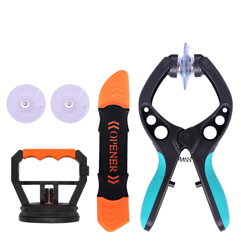  [AUSTRALIA] - Phone Repair Tools LCD Screen Opening Pliers Suction Cup Kit Spudger Disassembly Tools Set for iPhone Samsung Huawei xiaomi LCD Screen Pry Opening Tools, 3Pcs