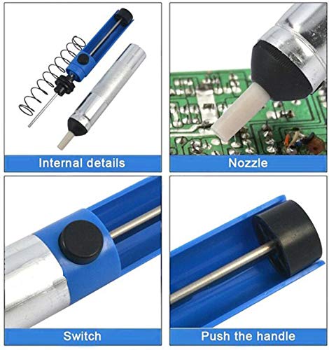  [AUSTRALIA] - Kissmi 5pcs Solder Sucker,Desoldering Vacuum Pump Solder Removal Tool