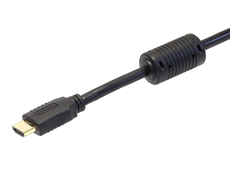  [AUSTRALIA] - Monoprice 102505 15-Feet 28AWG Standard HDMI to DVI Adapter Cable with Ferrite Cores, Black (102505) 15 Feet