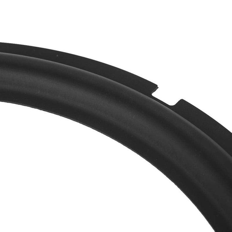  [AUSTRALIA] - 12inch Universal Rim Foam Repair Woofer Bass Loudspeaker Surrounds Circle Foam for Bass Speaker Perforated Rubber Speaker Foam Edge Subwoofer Surround Spare Parts for Speaker Repair or DIY (Black)