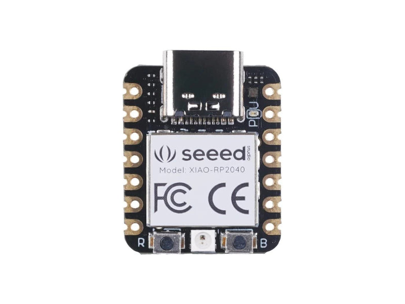  [AUSTRALIA] - Seeed Studio XIAO RP2040 Microcontroller, with Dual-Core ARM Cortex M0+ Processor, Supports Arduino, MicroPython and CircuitPython with Rich Interfaces. A