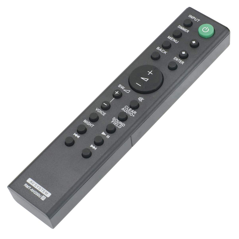 New RMT-AH200U Replace Remote fit for Sony Sound Bar HT-CT390 HT-RT3 SA-CT390 SA-WCT390 - LeoForward Australia