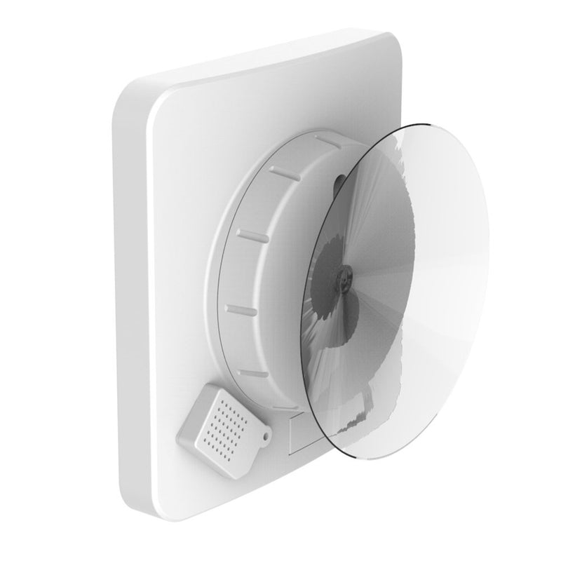  [AUSTRALIA] - BALDR LCD Waterproof Bathroom Shower Clock, White