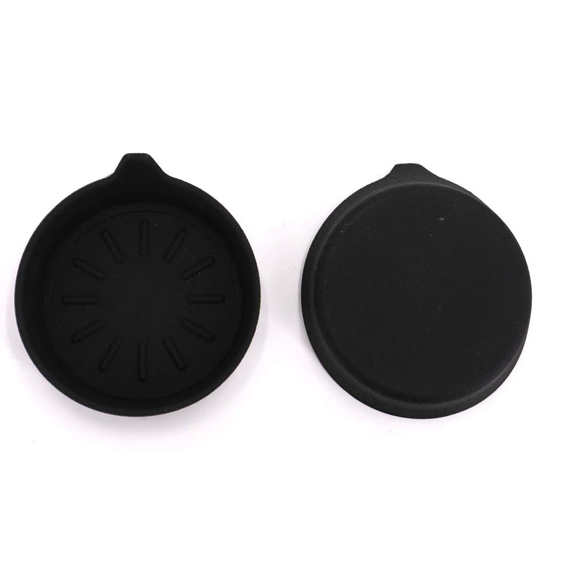  [AUSTRALIA] - UTSAUTO Cup Holder Coasters Car Coasters for Cup Holders Silicone Coasters 3.1in Universal Removabl Vehicle Cup Holder Coasters 2 Pcs Type2 2Pcs